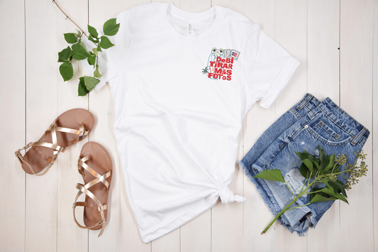 “Debí Tirar Más Fotos” Embroidered T-Shirt
