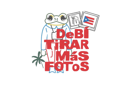 “Debí Tirar Más Fotos” Embroidered T-Shirt