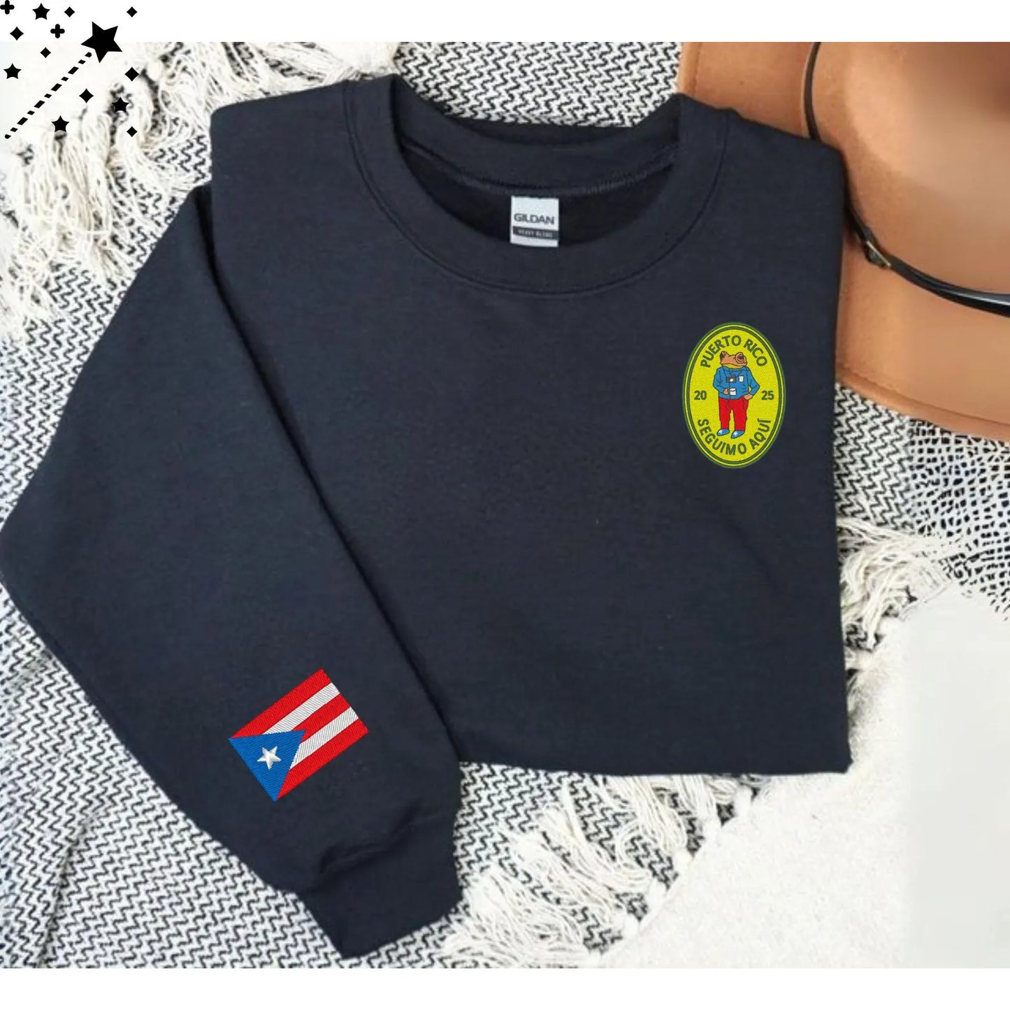 “Concho” Embroidered Sweatshirt