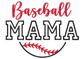 Baseball Mama Embroidered T-Shirt