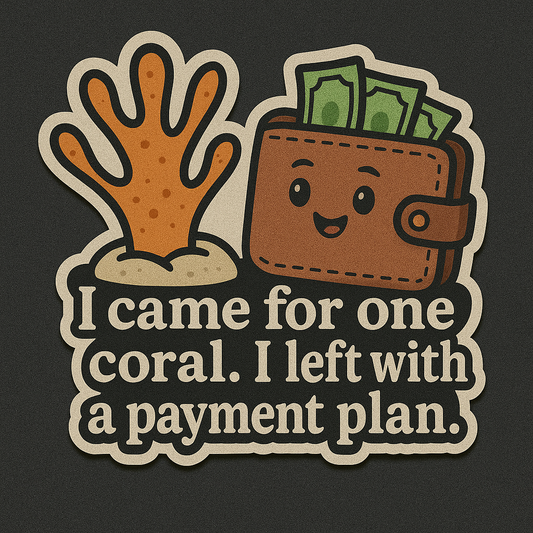Reef Life Sticker Bundle – Set of 3 Funny Saltwater Hobby Stickers