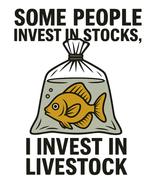 I Invest in Livestock Sticker