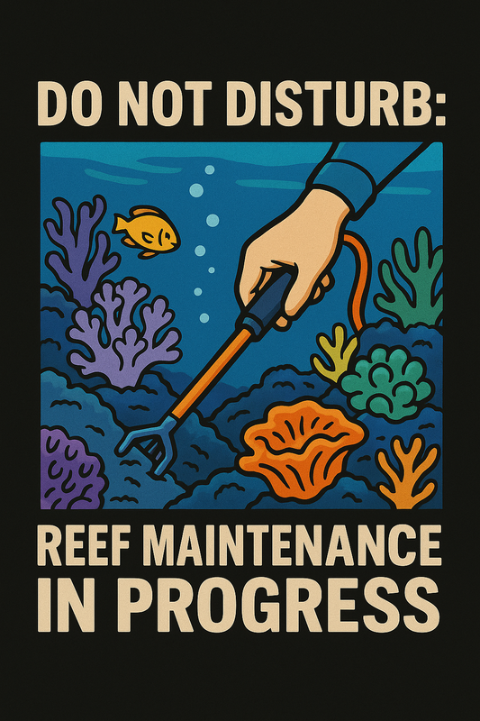 Do Not Disturb: Reef Maintenance in Progress T-Shirt