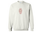 🧸 "Blush Labubu" Embroidered Sweatshirt – Soft & Subtle Bunny Vibes