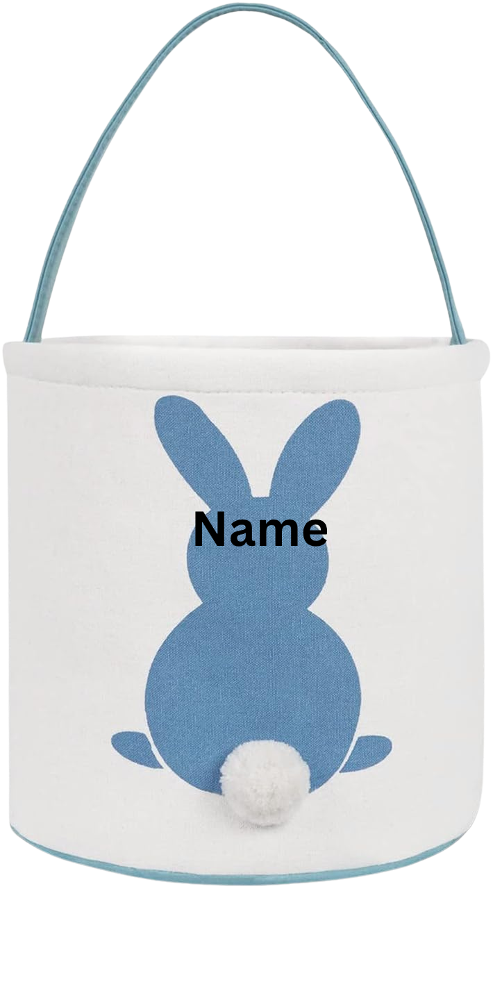 Easter Bunny Basket Custom Personalized