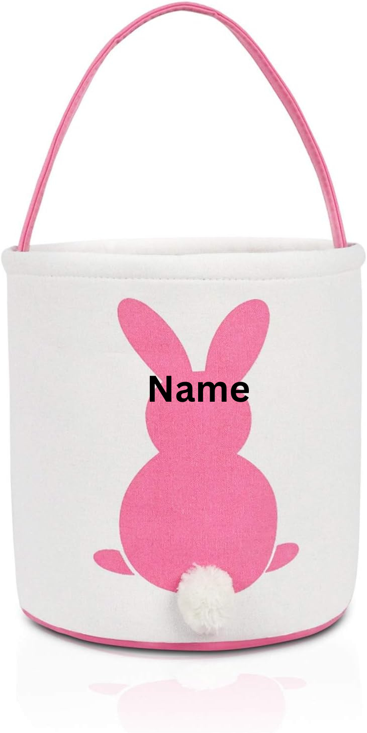 Easter Bunny Basket Custom Personalized