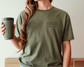 Sideline Social Club” Embroidered T-Shirt