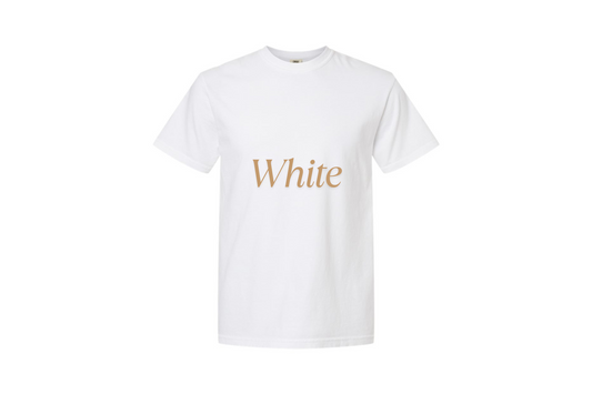 💙 Personalized “Teacher Heart” Embroidered T-Shirt