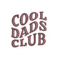 Cool Dad Club Embroidered T-Shirt